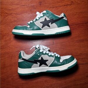 BAPE SK8 STA Sneakers – Black/Grey/White – Men’s 7 / Women’s 8.5